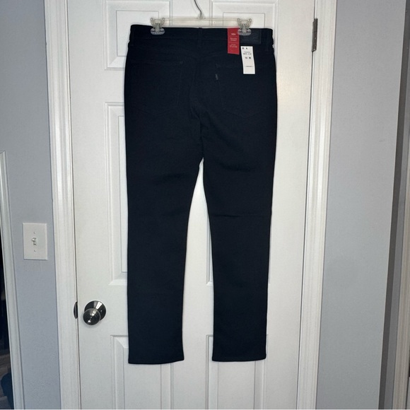 Levi’s Women's Black Skinny Jeans Midrise size 14 / 32 - Picture 10 of 10